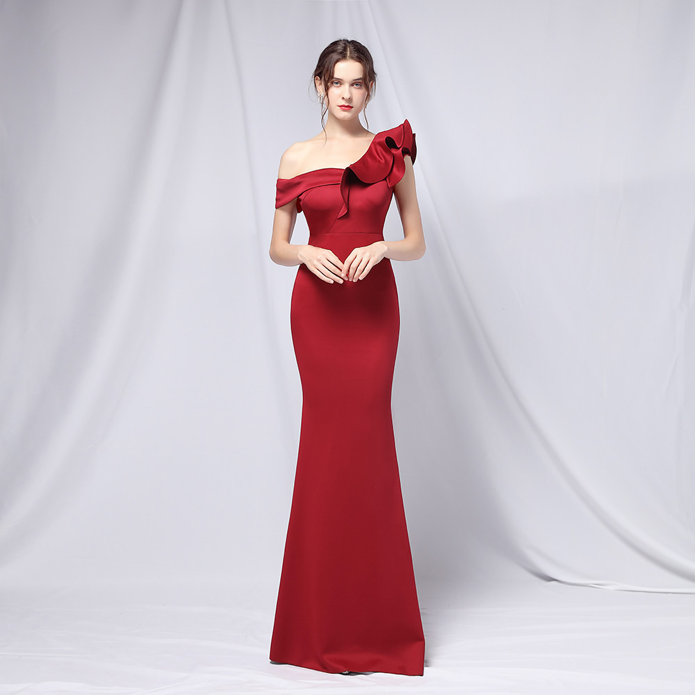 Elegant And Thin Sexy Fishtail Dress — изображение 4
