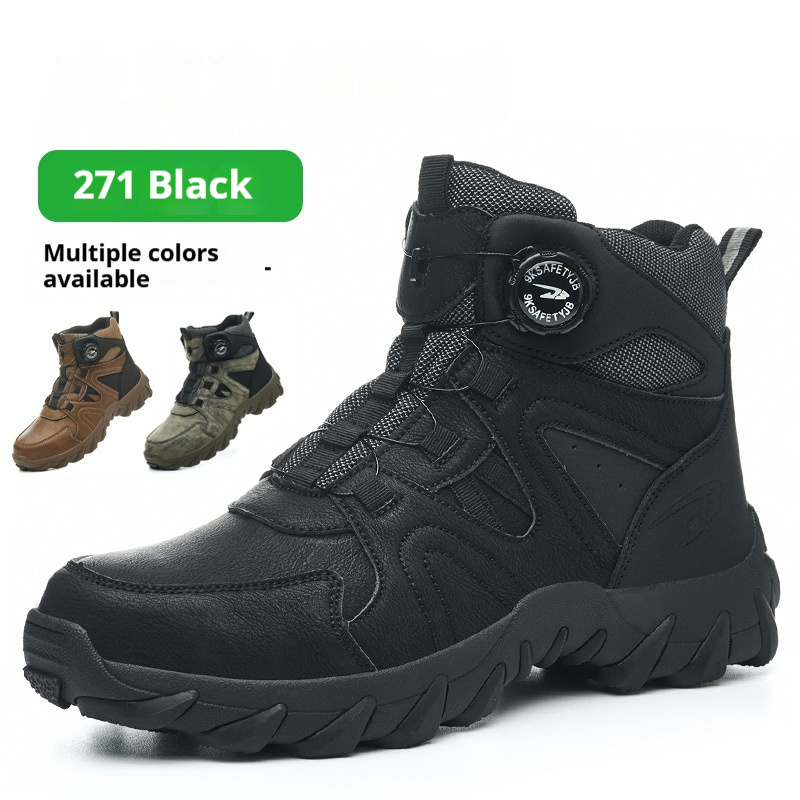 Anti Smashing And Anti Piercing Steel Toe Safety Shoes – Bild 7