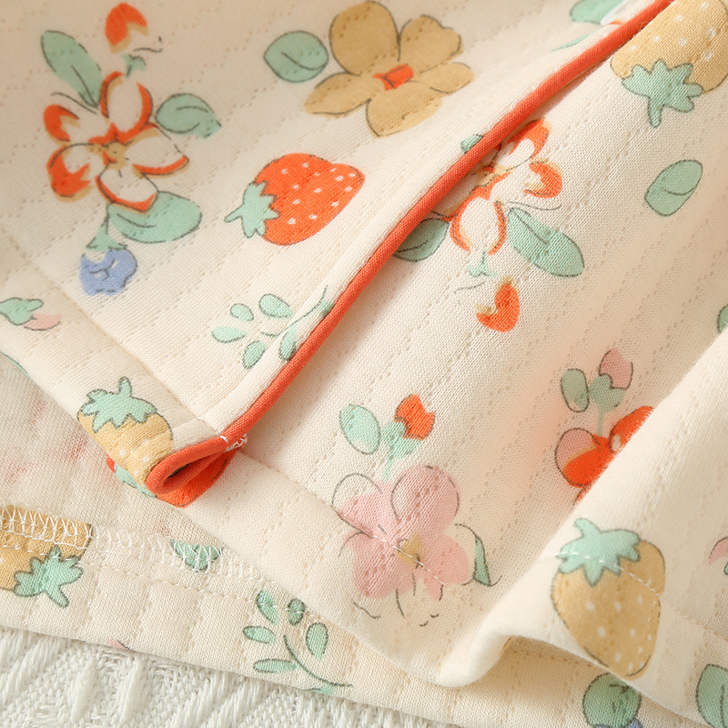 Pajamas New Quilted Three-layer Warm Women's Loose Lapels Homewear - Image 6