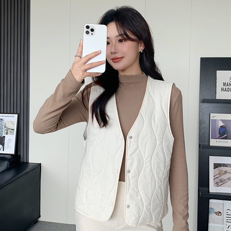 Loose Ultra-thin Women's Outer And Inner Wear Vest - Image 6