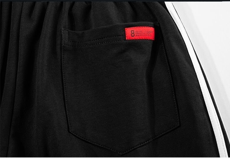 Men's Fashion Trends Harlan Three-Stripe Pants Casual Long Pants — изображение 7