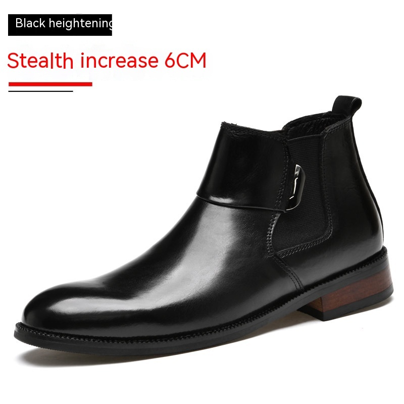 British Style Retro Chelsea Boots Men's Shoes — изображение 5