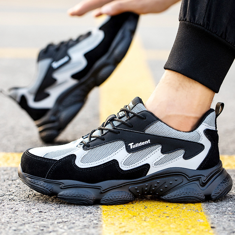 Men's And Women's Same Style Anti-smash And Anti-stab Safety Shoes - Image 2