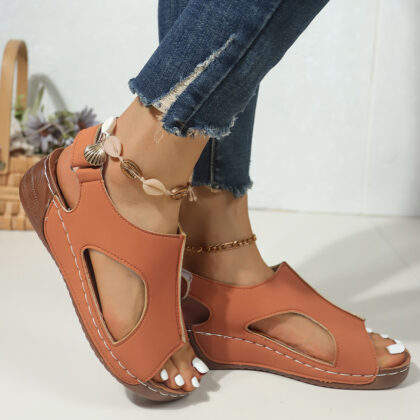 Women's Plus Size Wedge Sandals