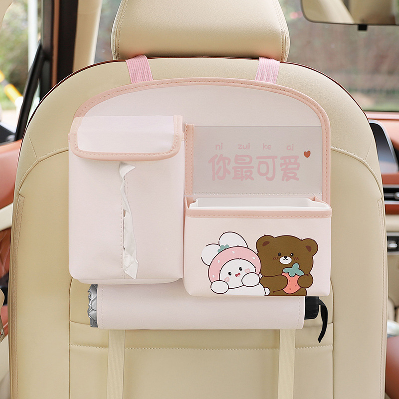 Multifunctional Car Storage Bag Cute Cartoon – Bild 7