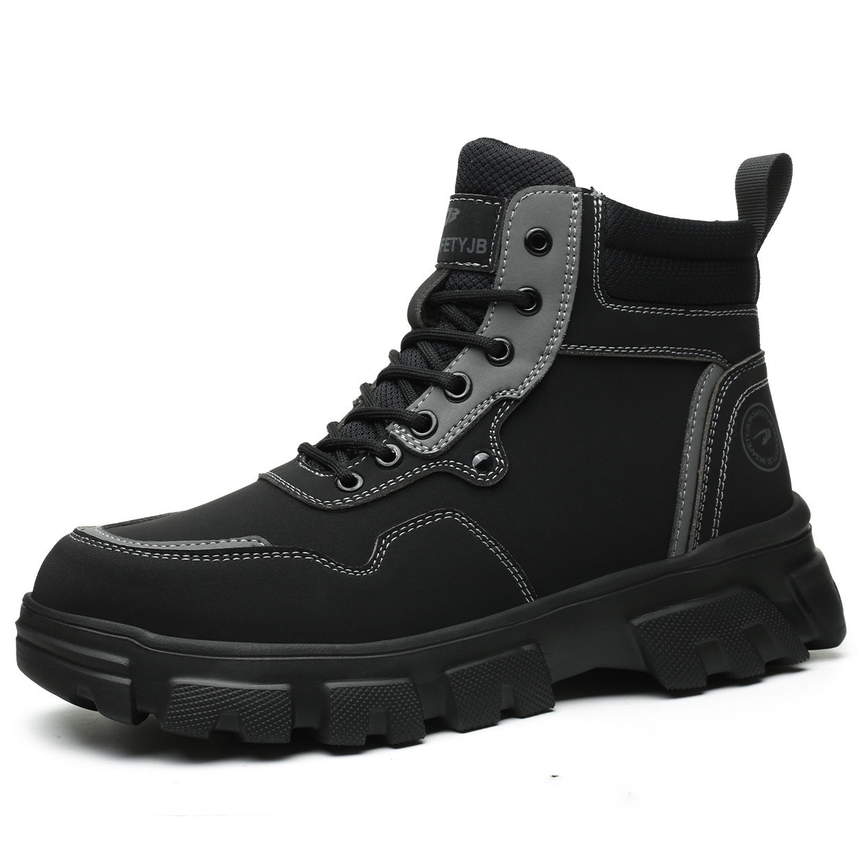 High-top Safety Boots Smash And Pierce Resistant Steel Tips – Bild 4