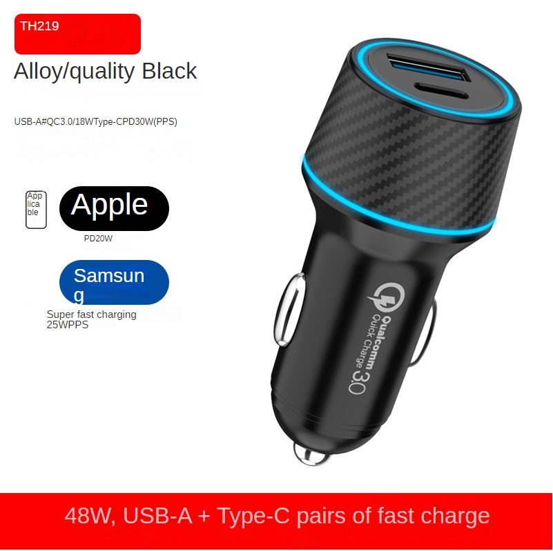 PD60W Dual Fast Charging Car Charger New - Image 5