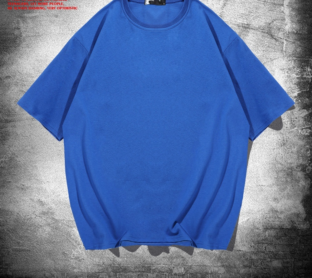 Cotton Short-sleeved T-shirt Loose Shoulder Half-sleeved Top - Image 5