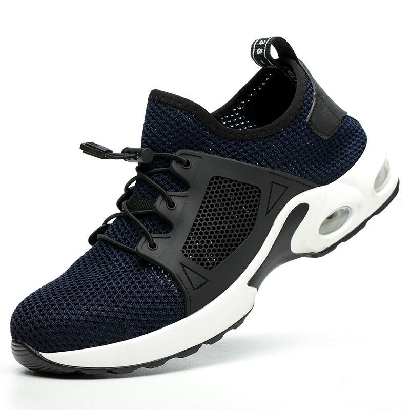 Four Seasons Fly Weaving Breathable Anti-static Safety Shoes – Bild 6