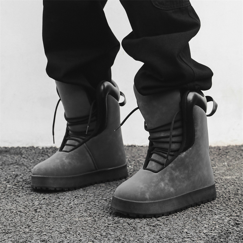 Fall Winter Men High-top Martin Boots - Image 4