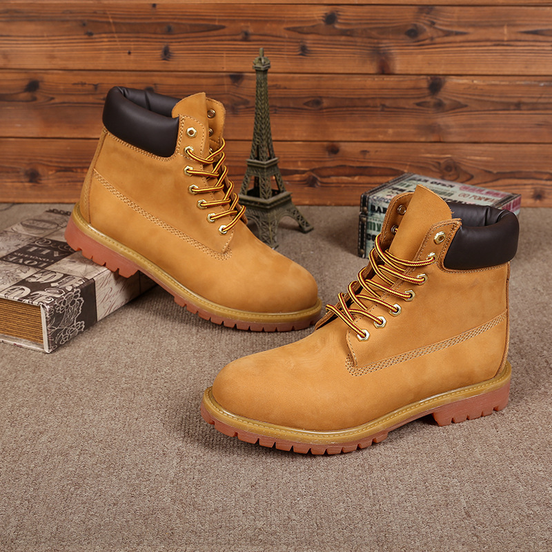Men's Fashionable Warm High-top Boots - Image 5
