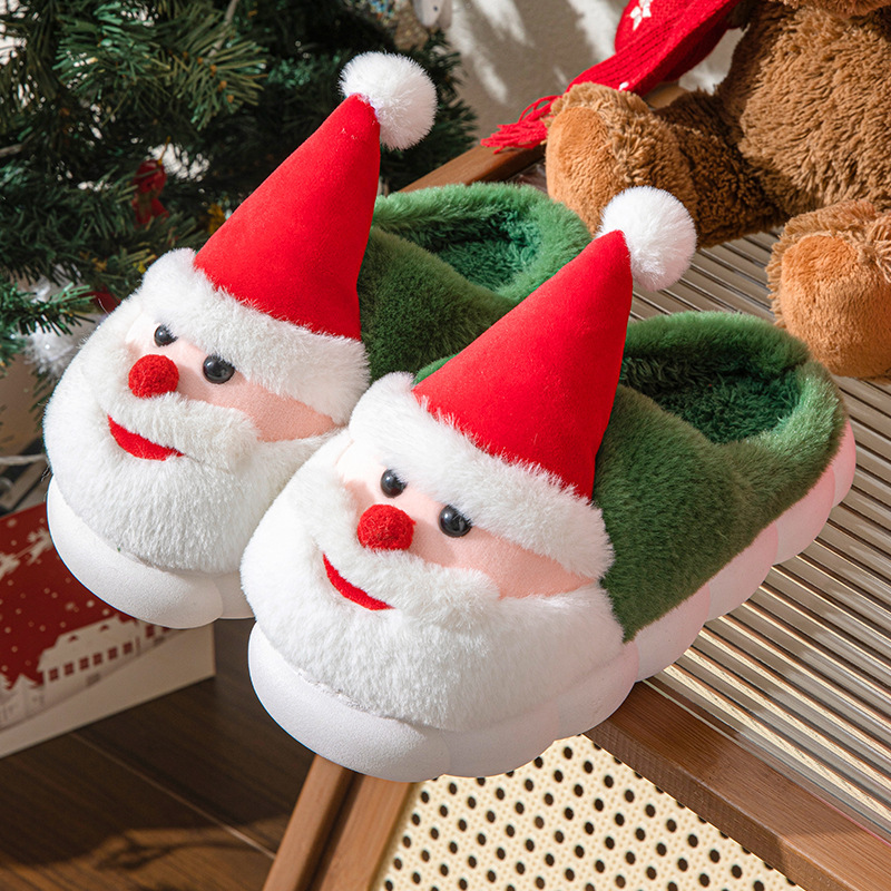 Santa Claus Home Thick-soled Non-slip Slippers — изображение 7