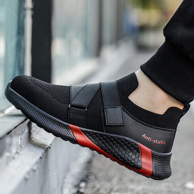 Anti-static New Attack Shield And Anti-stab Wear-resistant And Lightweight Breathable Work Safety Protective Footwear — изображение 3