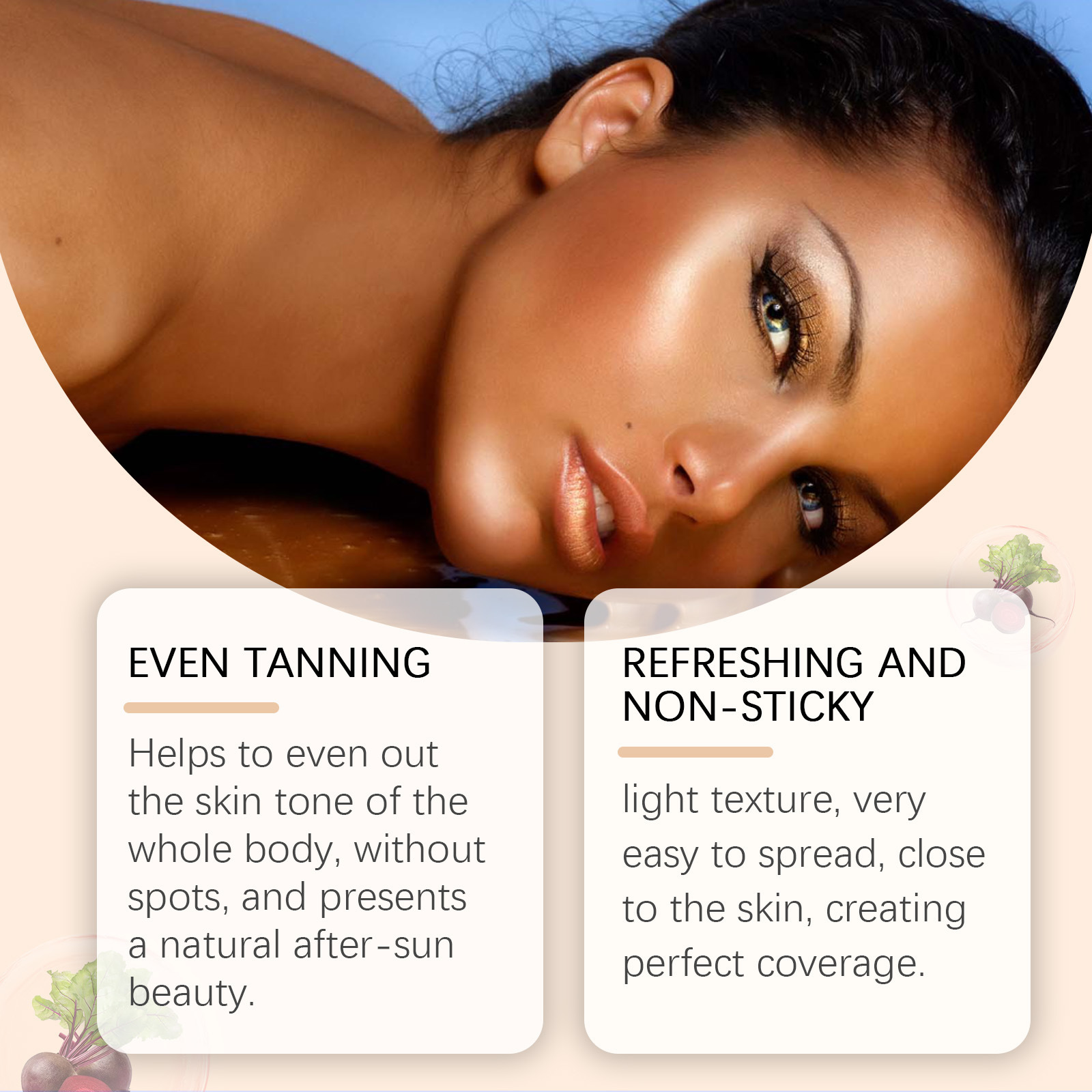 Facial Uniform Skin Color Moisturizing Care Solution – Bild 5