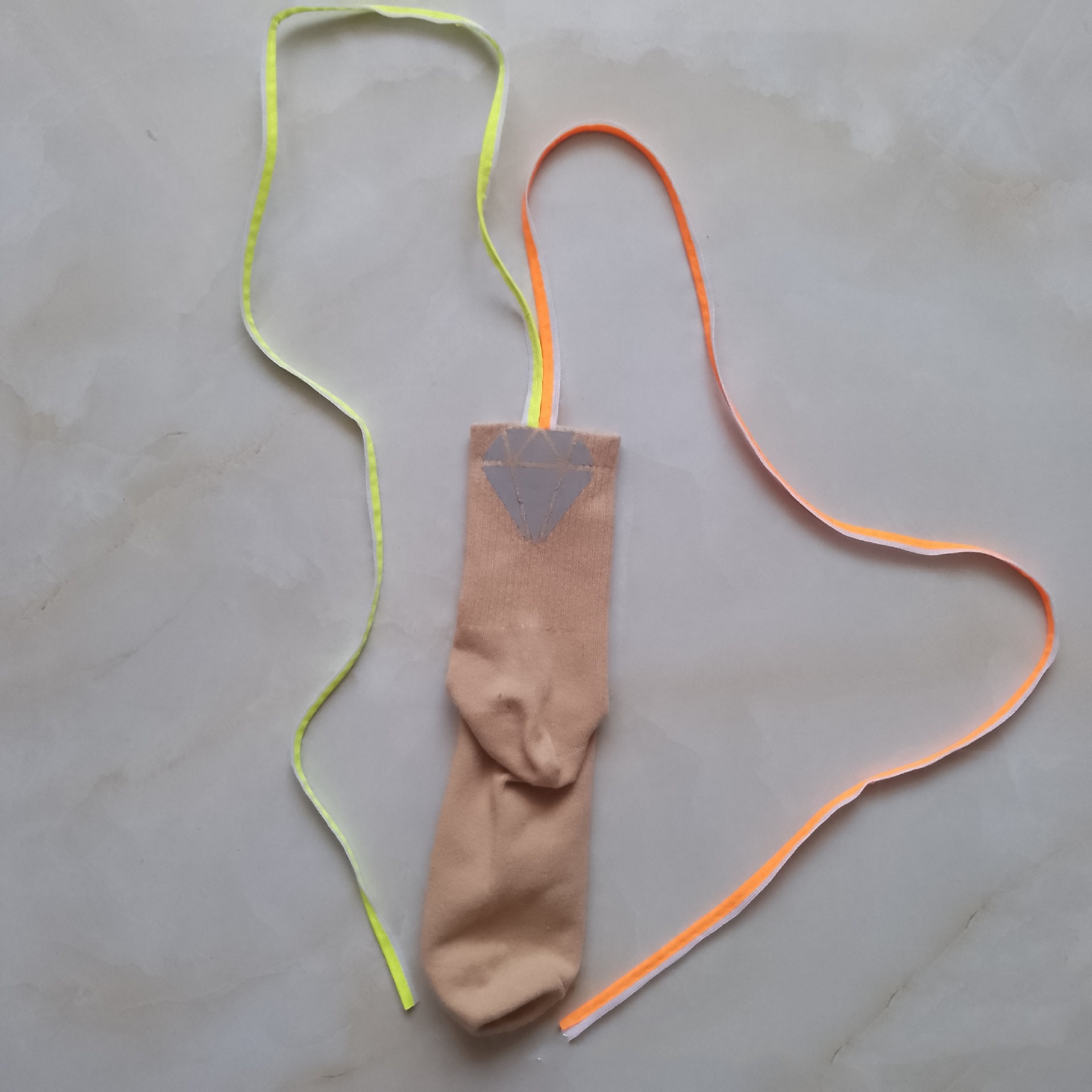 Christmas Reflective Luminous Dance Strap Women's Socks – Bild 7