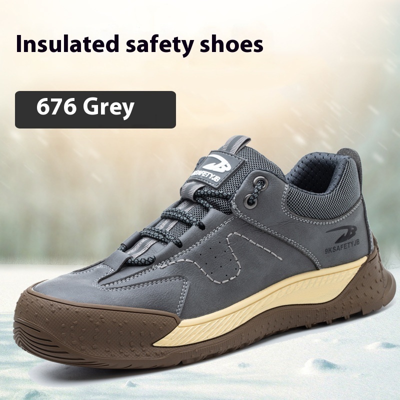 Flyknit Safety Comfortable Breathable Work Shoes – Bild 8