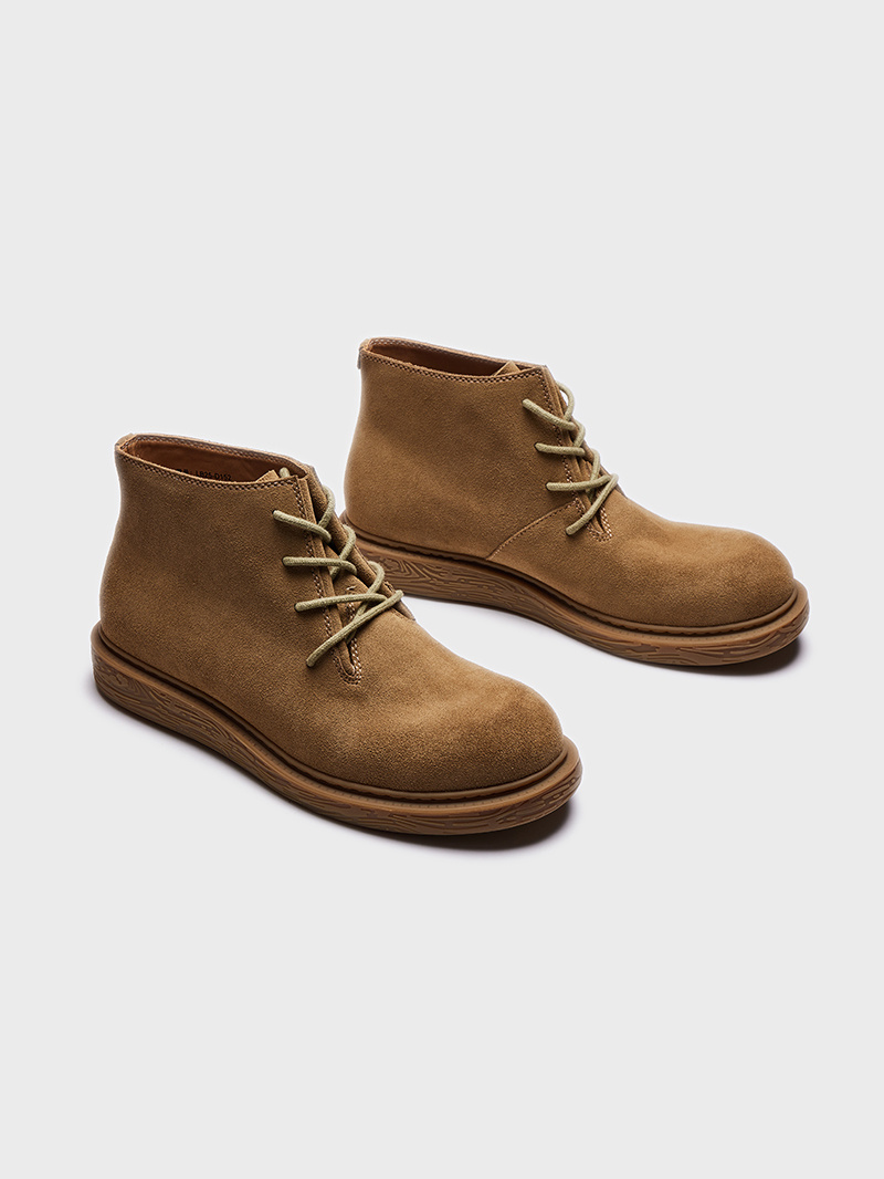 Imported Waterproof Suede Cowhide Desert Boots Men's Outdoor Worker – Bild 5