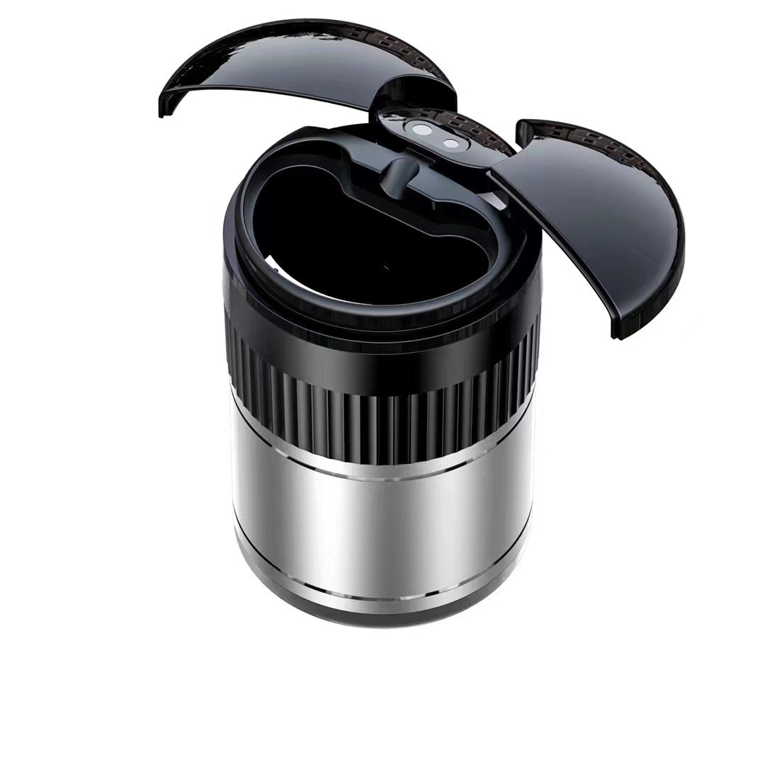 Car Automatic Sensing Touch Infrared Smoking Metal Smart Ashtray With Lid – Bild 9