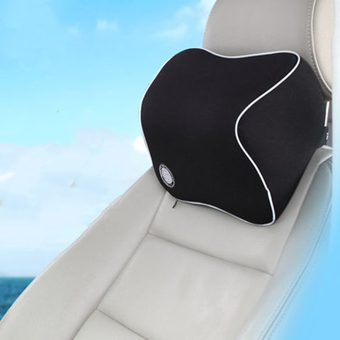 Memory Foam Car Headrest Neck Pillow Lumbar Support - Image 3