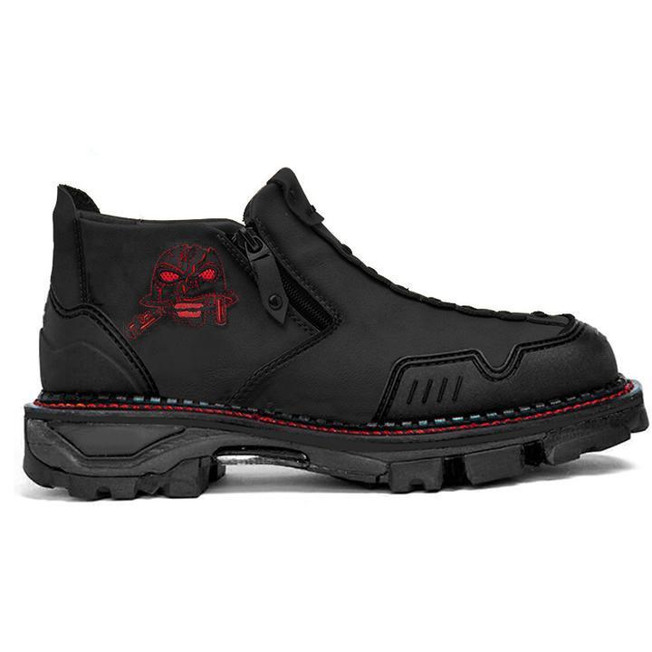 Men's Fashion Halloween Skull Booties - Image 2