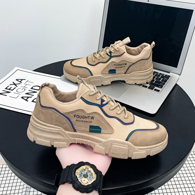 Autumn Style Men's Shoes Casual All-match Tooling Safety Shoes