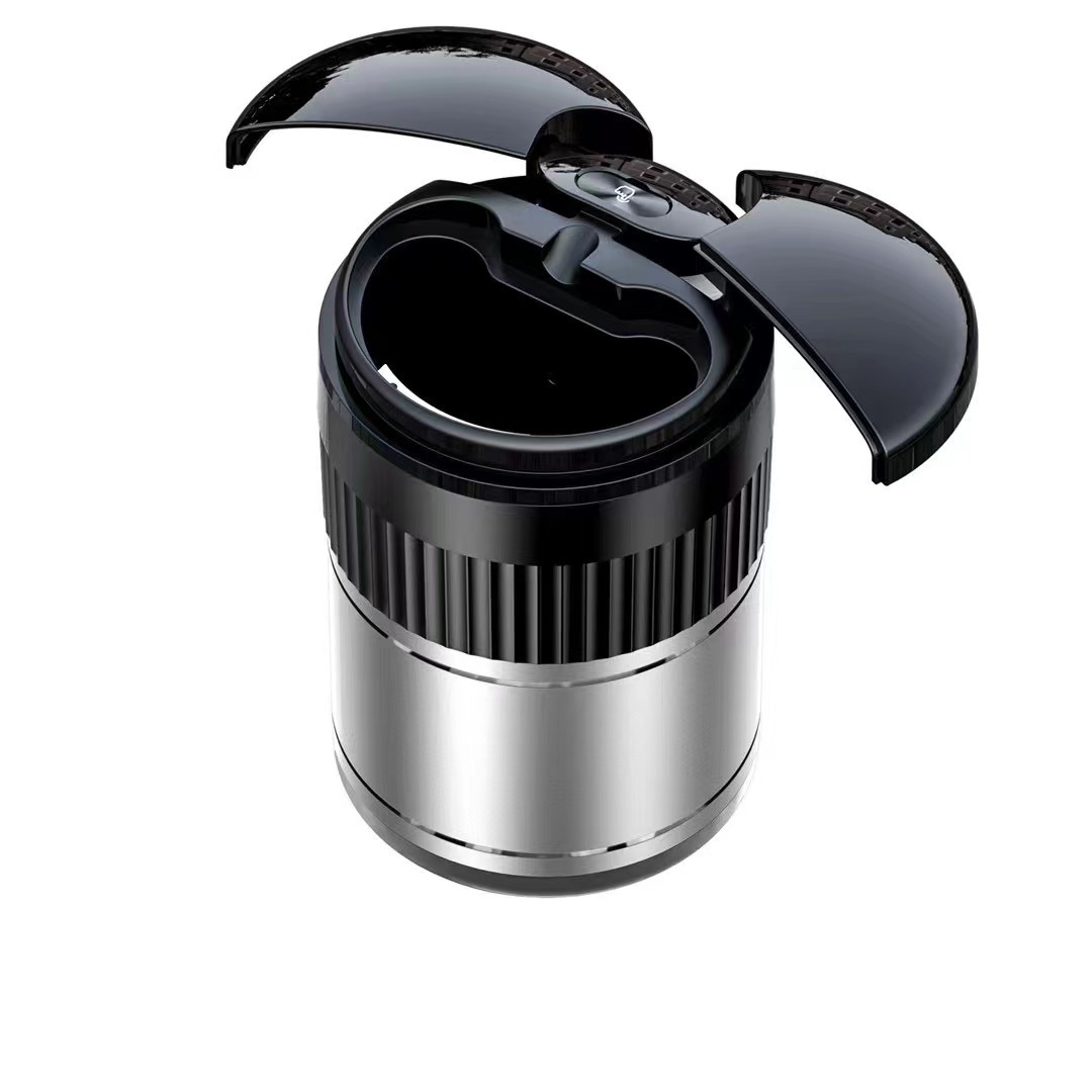 Car Automatic Sensing Touch Infrared Smoking Metal Smart Ashtray With Lid – Bild 4