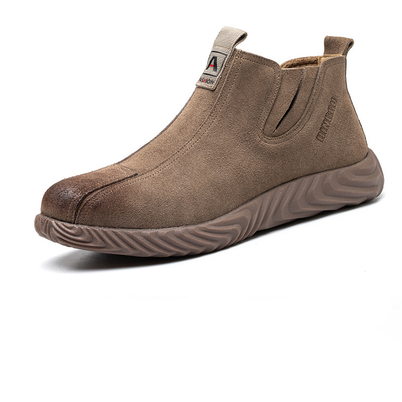 Men's Safety Shoes Anti-smashing Anti-piercing Lightweight Soft Sole - Image 2