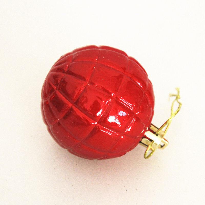 Festival Supplies Painted Ball 6cm24 Pcs Pendant Electroplating - Image 6