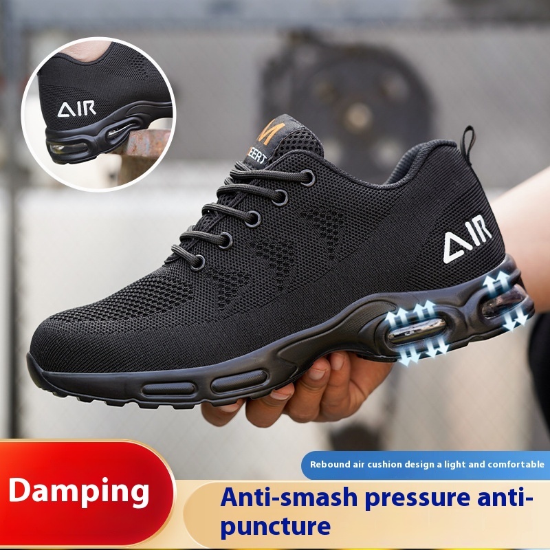 Anti-smashing And Anti-penetration Four Seasons Soft Breathable Work Shoes — изображение 6