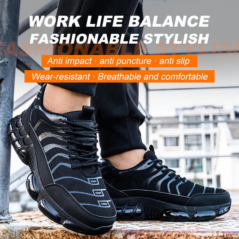 Anti-smashing Just Piercing Wear-resistant Safety Shoes — изображение 2