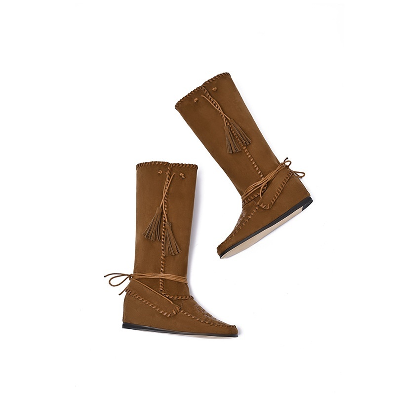 Slimming Sense Of Relaxation Western Cowboy Boot - Image 6