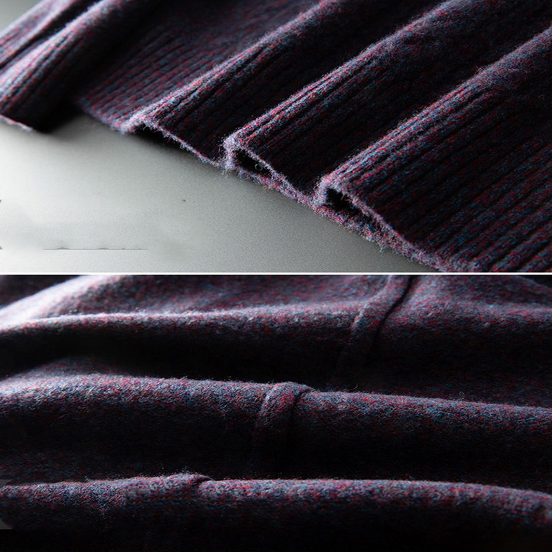 Turtleneck Cashmere Sweater Men's Autumn And Winter Seven Stitch Thickening - Image 2