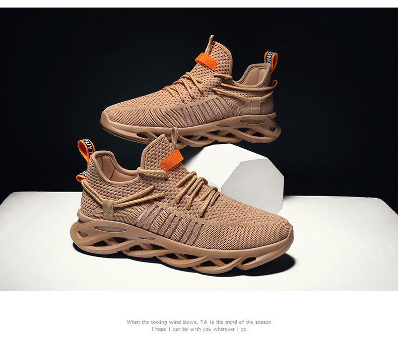Sports and leisure breathable mesh running shoes - Image 8