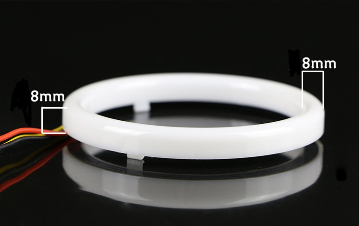 Car modified led cotton light angel eye ring daytime running light — изображение 3