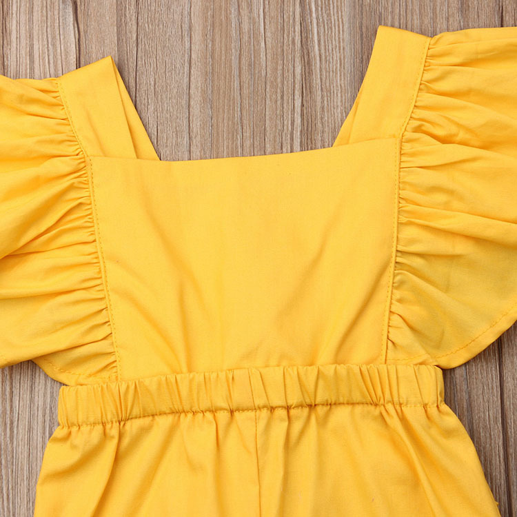 Pineapple print baby romper - Image 3