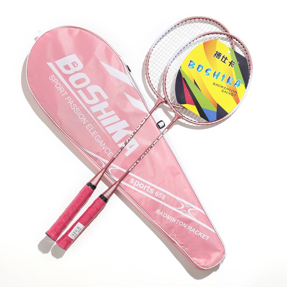 Badminton Racket For Beginners Children Set Iron Alloy A - Image 6