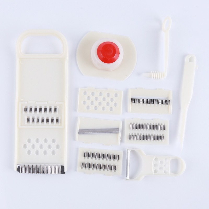 Household Multi-function Vegetable Chopper 11-piece Set Ginger And Garlic Smashing Device Devices - Image 5