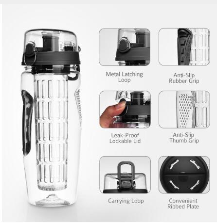 Free Fruit Infuser Juice Shaker Bottle Portable Climbing Camp Bottle - Image 4
