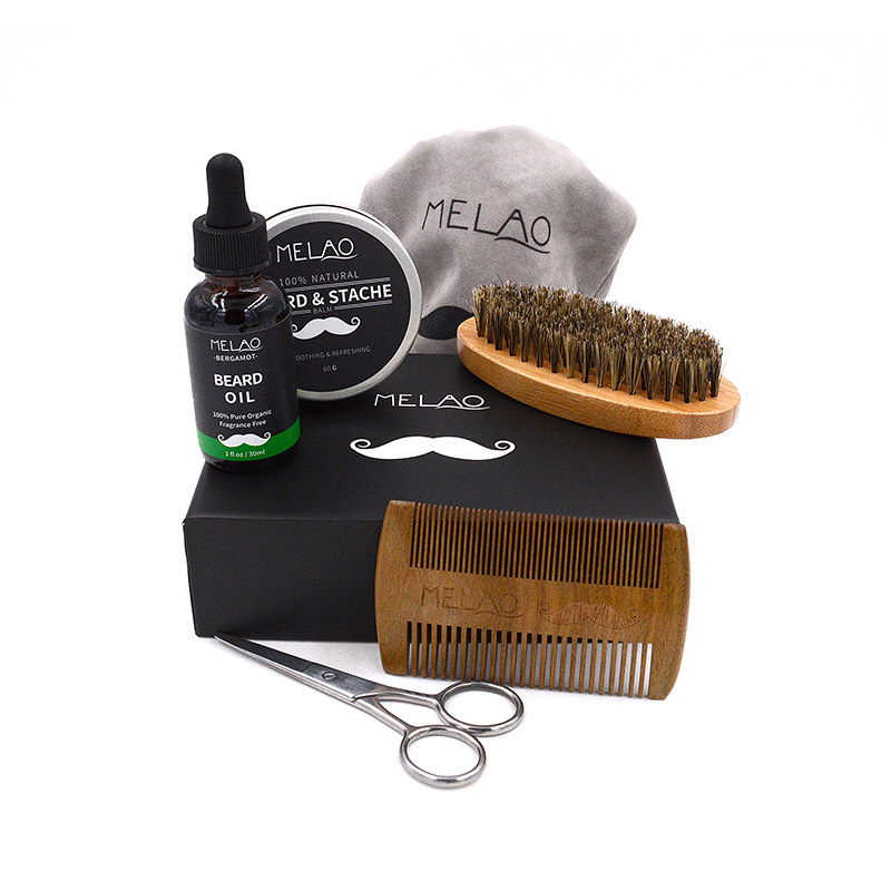 Men's beard care set of six - Image 5