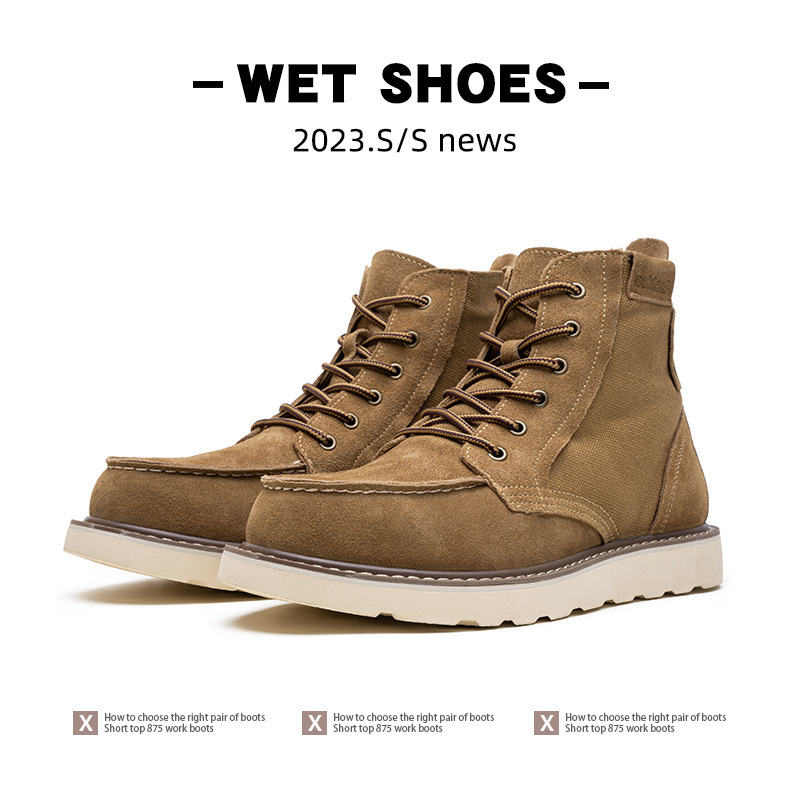 New Vintage Martin Boots American-style Ankle Boots - Image 2