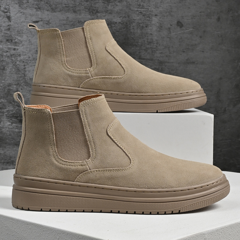 Men's Martin Boots Genuine Leather Mid-top — изображение 8