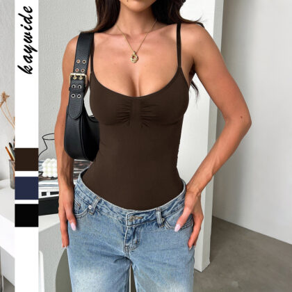 Sexy Camisole Vest Jumpsuit Women's Clothing
