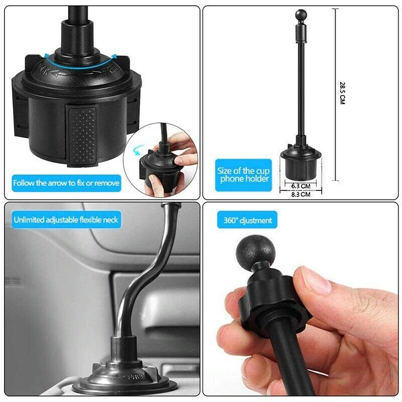 Car water cup holder mobile phone holder - Image 2