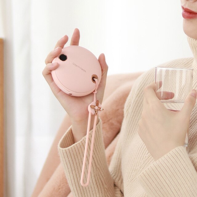 Compatible With , Hand Warmer Heater Poverbank 5000mAh Powerbank Portable Charger For Samsung11 X Xiaomi Power Bank With Digital Display — изображение 9