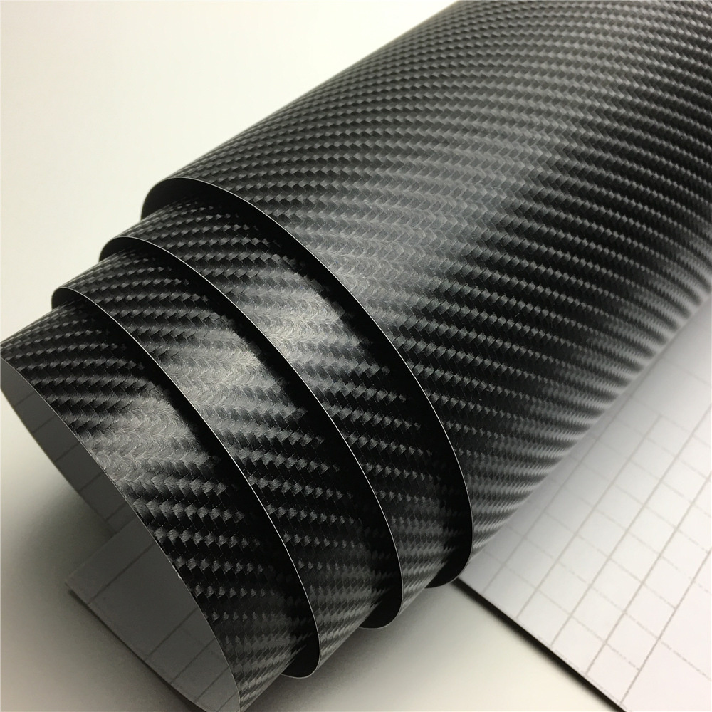 Glossy 3D carbon fiber veneer — изображение 3
