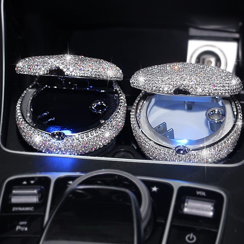 Diamond-studded vehicle ashtray - Image 5