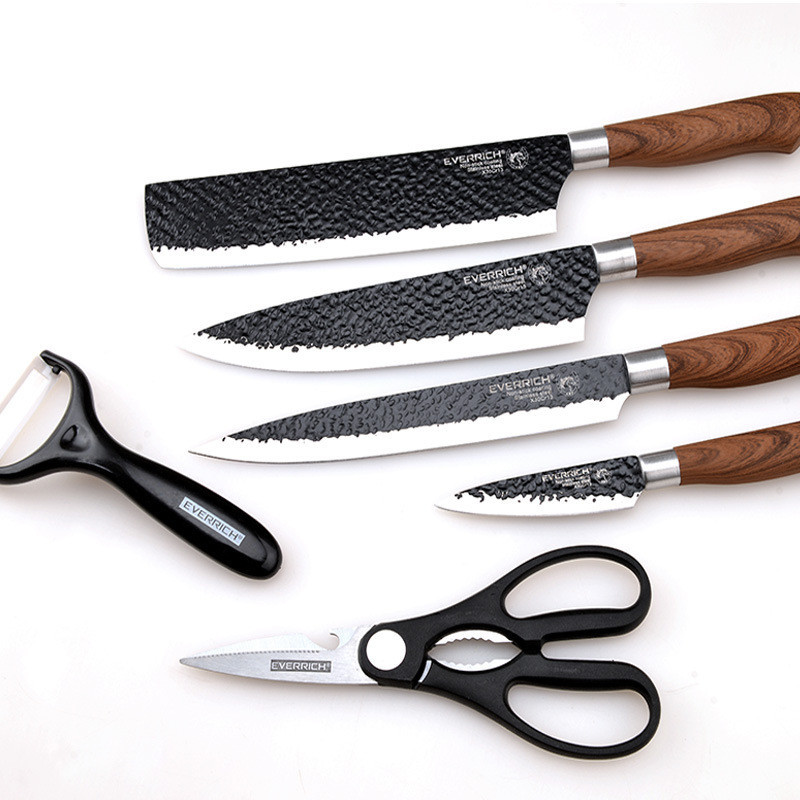 Stainless steel kitchen knife combination knife – Bild 5