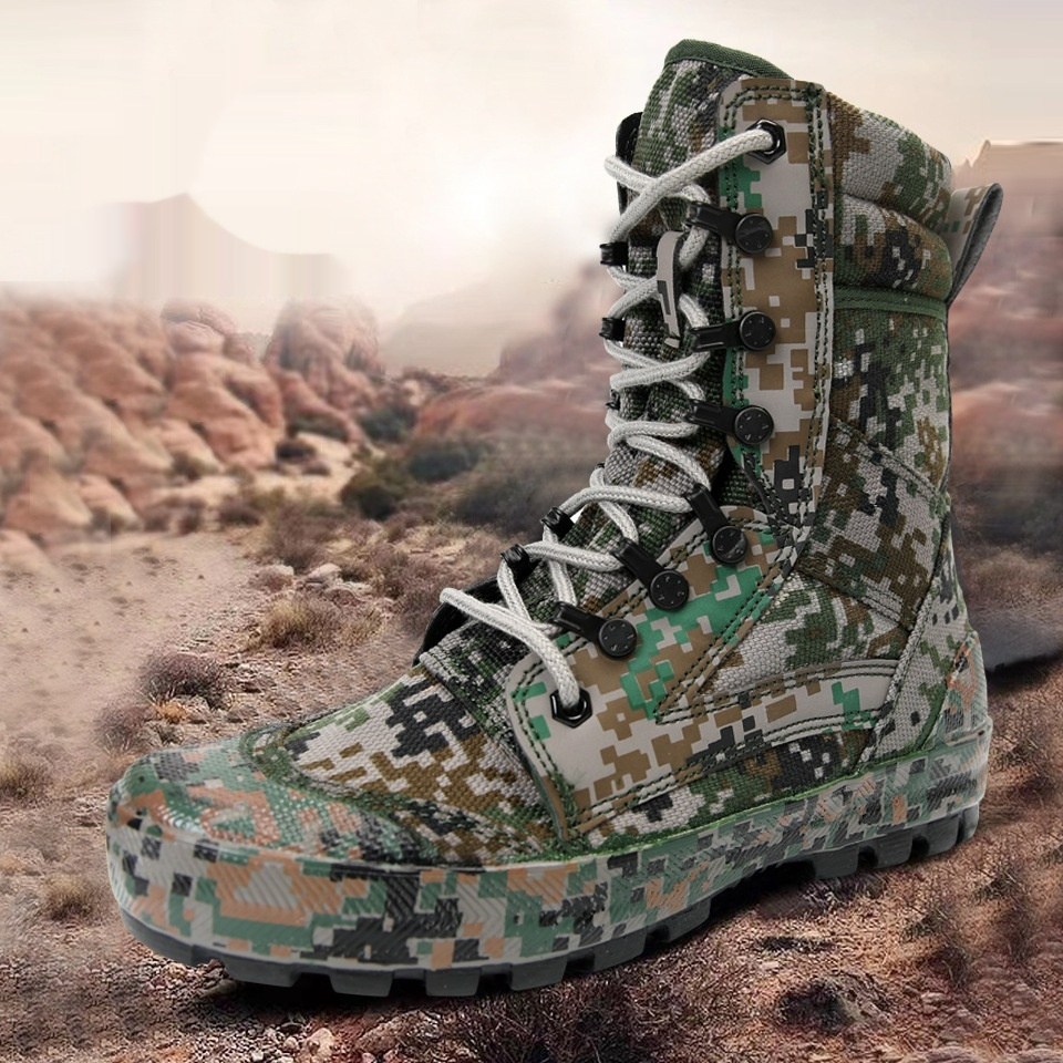 Super High Top Men's Outdoor Sports And Boots High Waist Rubber Shoes - Image 7