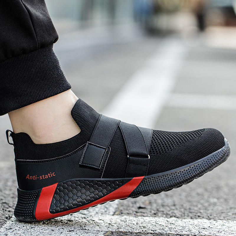 Anti-static New Attack Shield And Anti-stab Wear-resistant And Lightweight Breathable Work Safety Protective Footwear — изображение 2