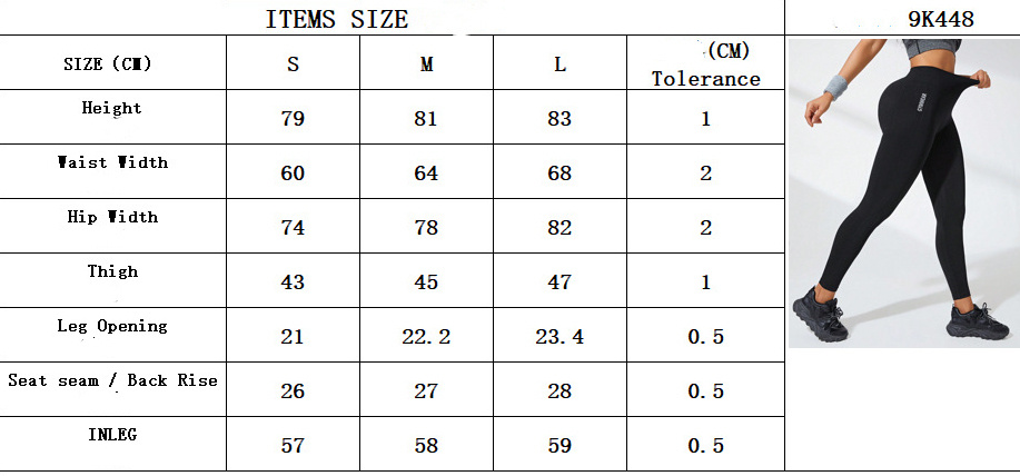 Yoga Pants Women's High Waist Hip Lift Fitness Sports Pants - Image 9